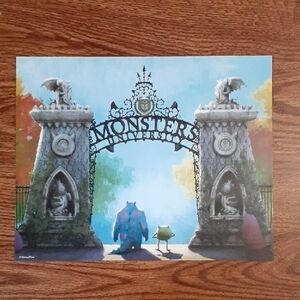 Monsters University Art Print